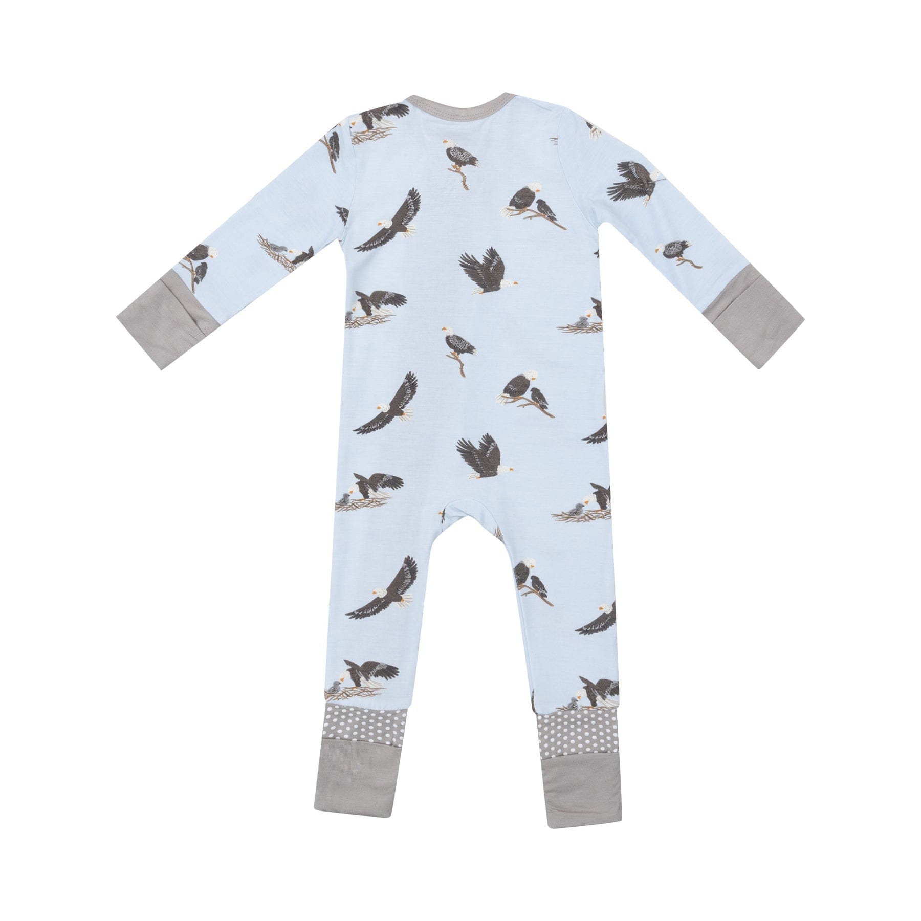 Angel Dear Angel Dear Bald Eagles 2-Way Zipper Romper - Little Miss Muffin Children & Home
