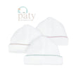 Paty, Inc. Paty White Saylor Cap with No Bow - Little Miss Muffin Children & Home