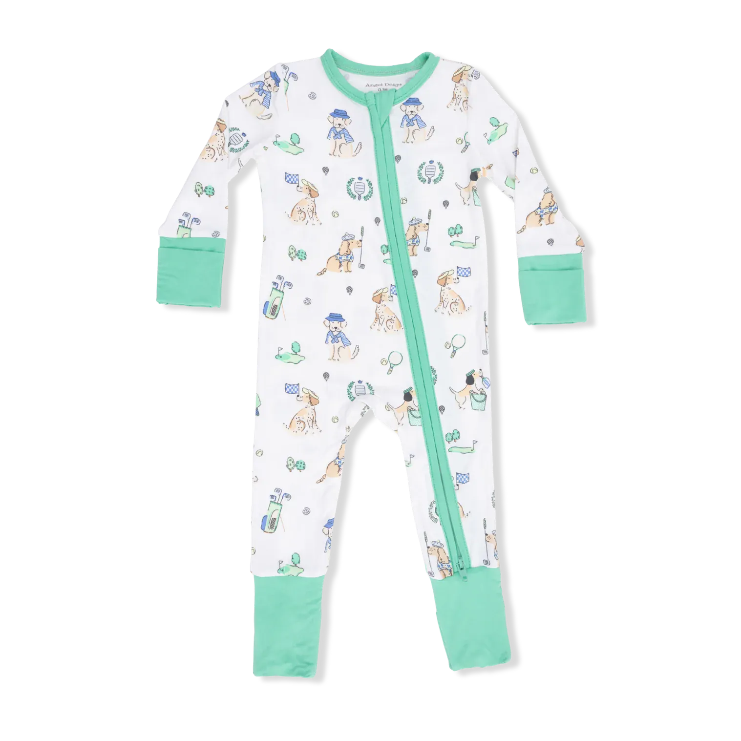 Country Club Dogs Neutral Convertible Romper