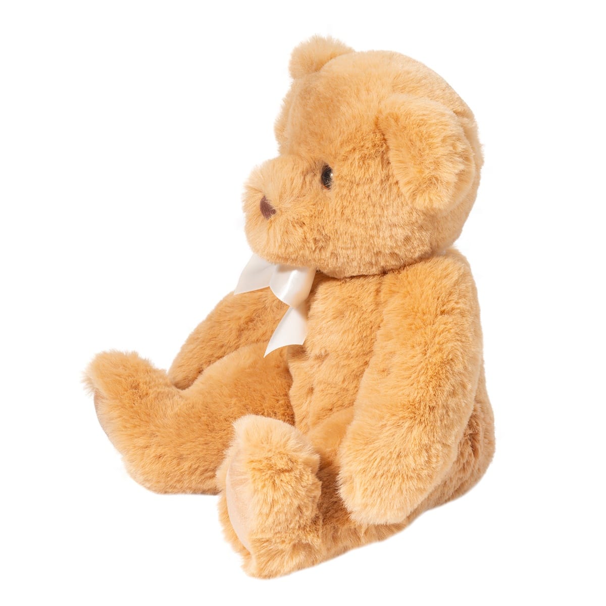 Medium Graham Golden Bear with Ribbon