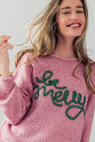 Urban Daizy Urban Daizy Be Merry Cozy Relaxed Fit Knit Sweater - Little Miss Muffin Children & Home