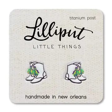 Lilliput Little Things Lilliput Little Things Majorette Marching Boot Earrings - Little Miss Muffin Children & Home
