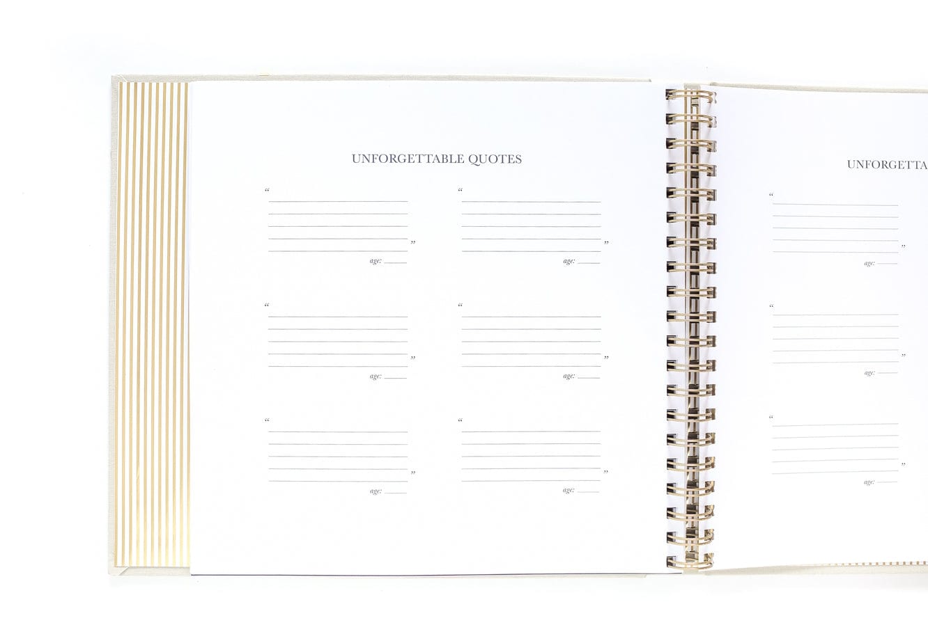 Paper Peony Press The Baby Memory Book - Little Miss Muffin Children & Home