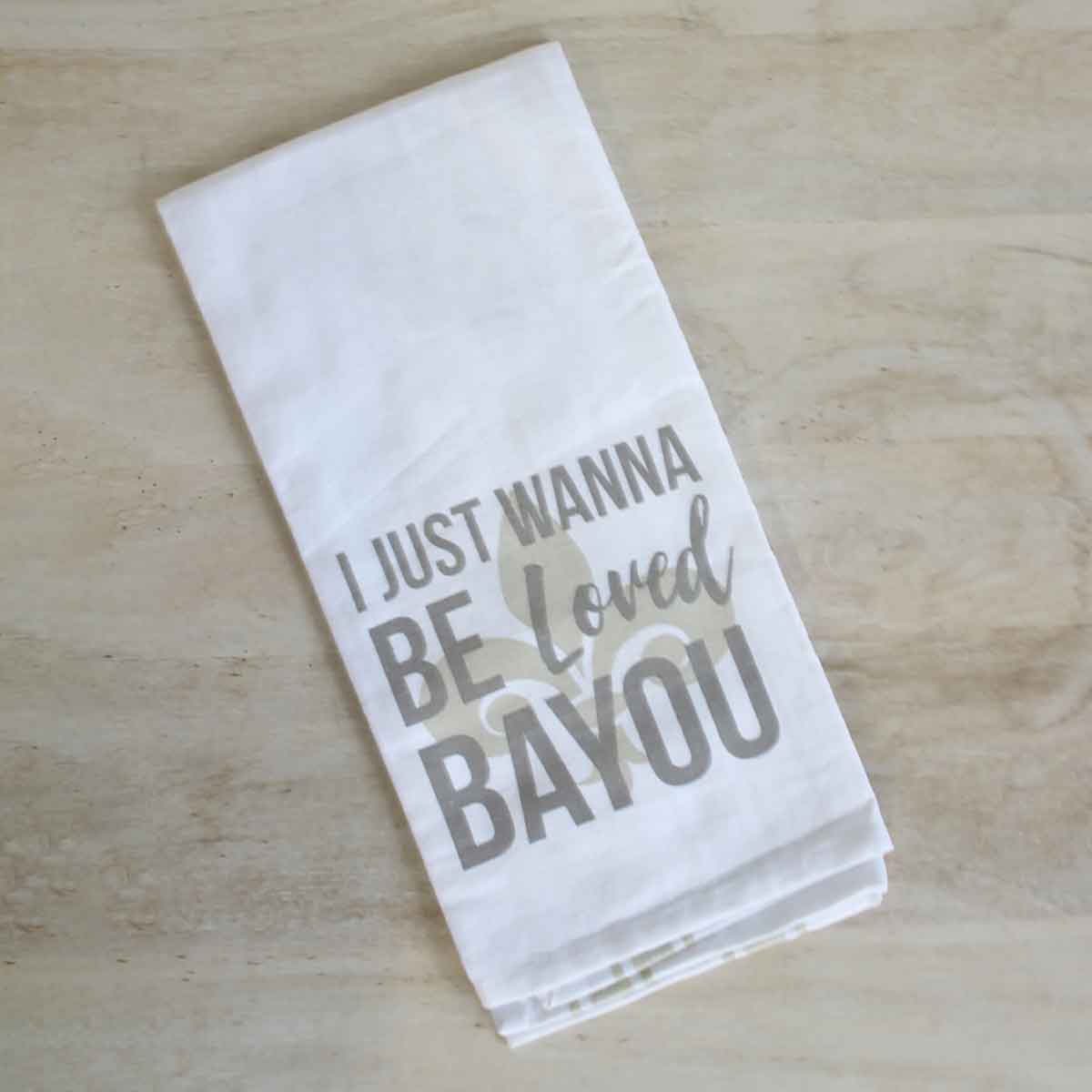 The Royal Standard The Royal Standard Be Loved Bayou Hand Towel - Little Miss Muffin Children & Home