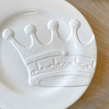 The Royal Standard Royal Crown Embossed Plates (set of 4)