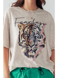 Fashion Week Betty Short Sleeve Tee shirt tiger