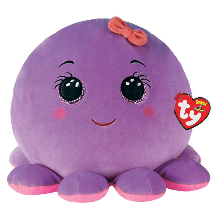 Ty Inc Ty Inc Beanie Squishies Octavia Purple Octopus - Little Miss Muffin Children & Home