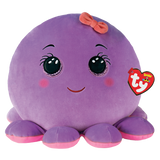 Ty Inc Beanie Squishies Octavia Purple Octopus