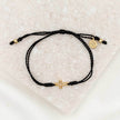 My Saint My Hero Filled by Faith Bracelet black
