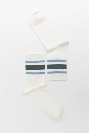 Leto Accessories Leto Accessories Retro Stripe Style Crew Socks - Little Miss Muffin Children & Home