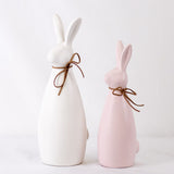 The Royal Standard The Royal Standard Alice Bunny Figurine in White - Little Miss Muffin Children & Home