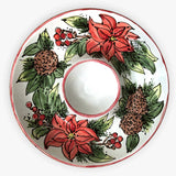 Magnolia Creative Co Magnolia Creative Co Christmas Wreath Chip and Dip - Little Miss Muffin Children & Home