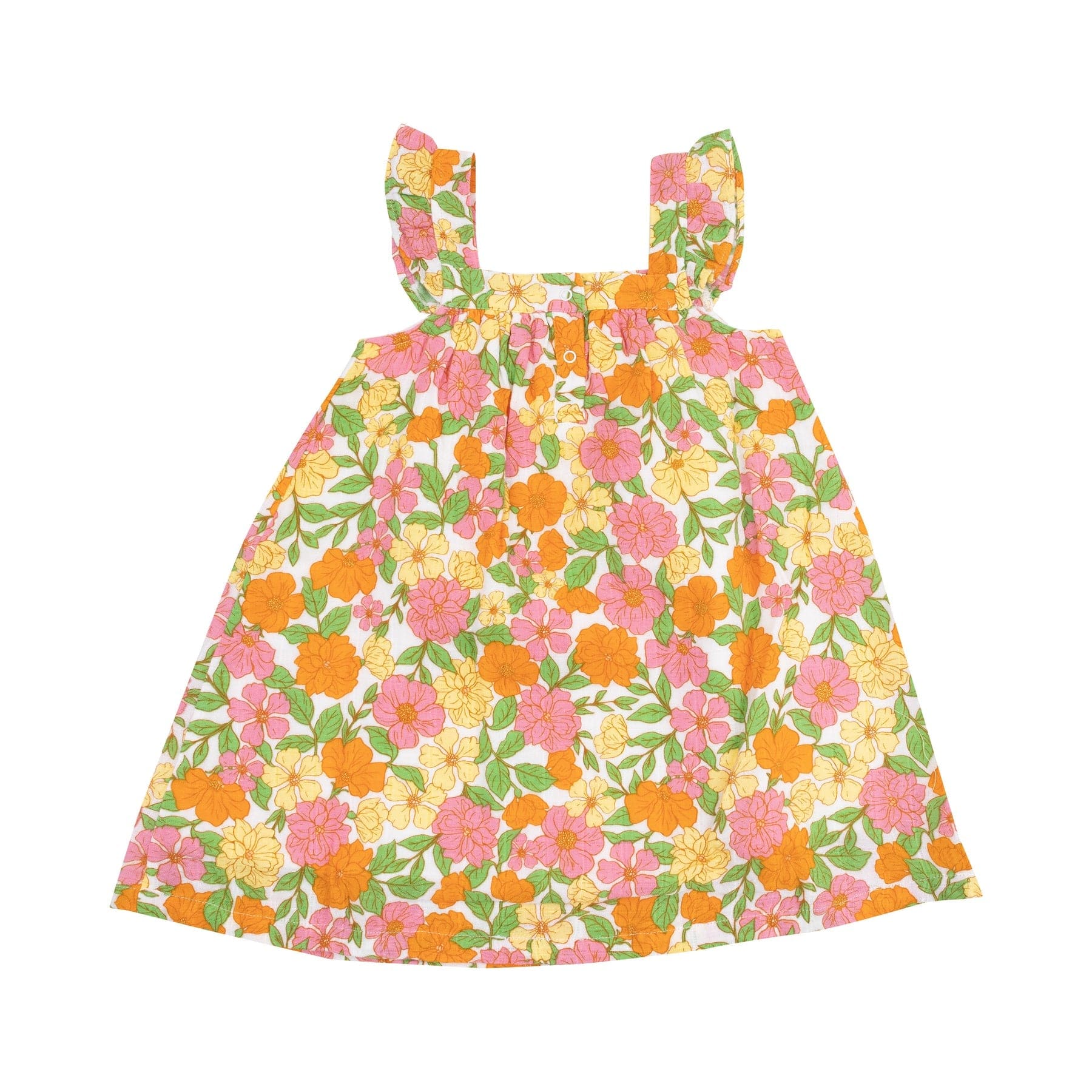 Angel Dear Angel Dear Botanical Retro Floral Sundress - Little Miss Muffin Children & Home