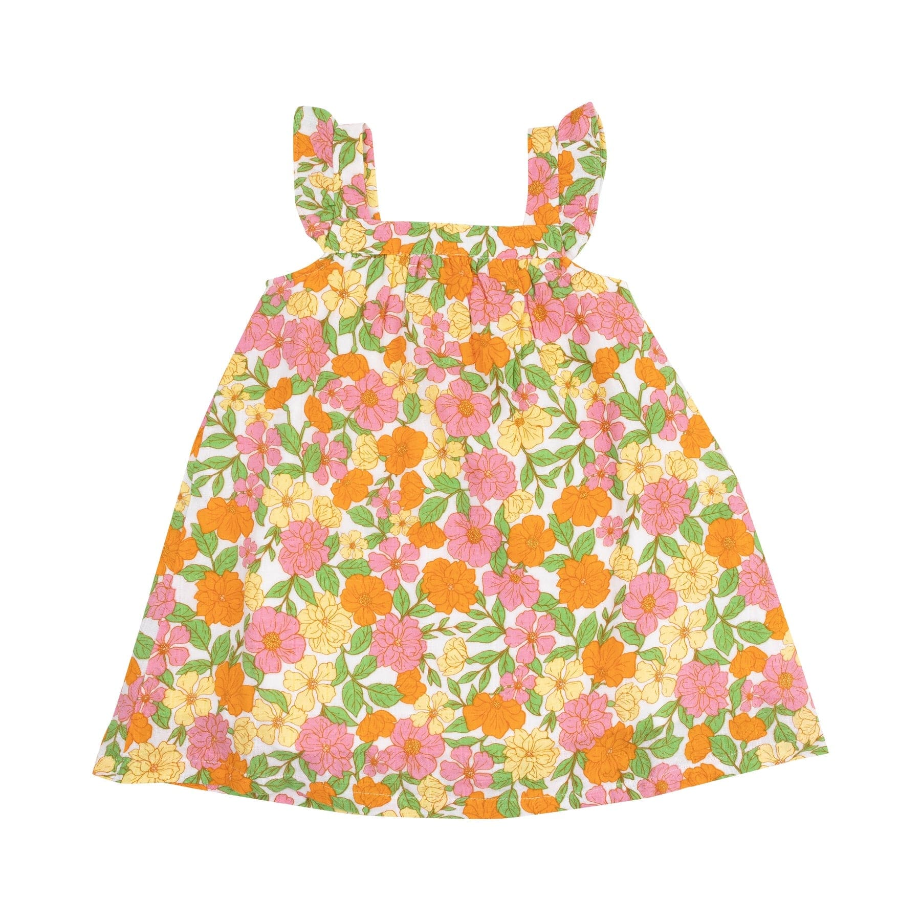 Angel Dear Angel Dear Botanical Retro Floral Sundress - Little Miss Muffin Children & Home
