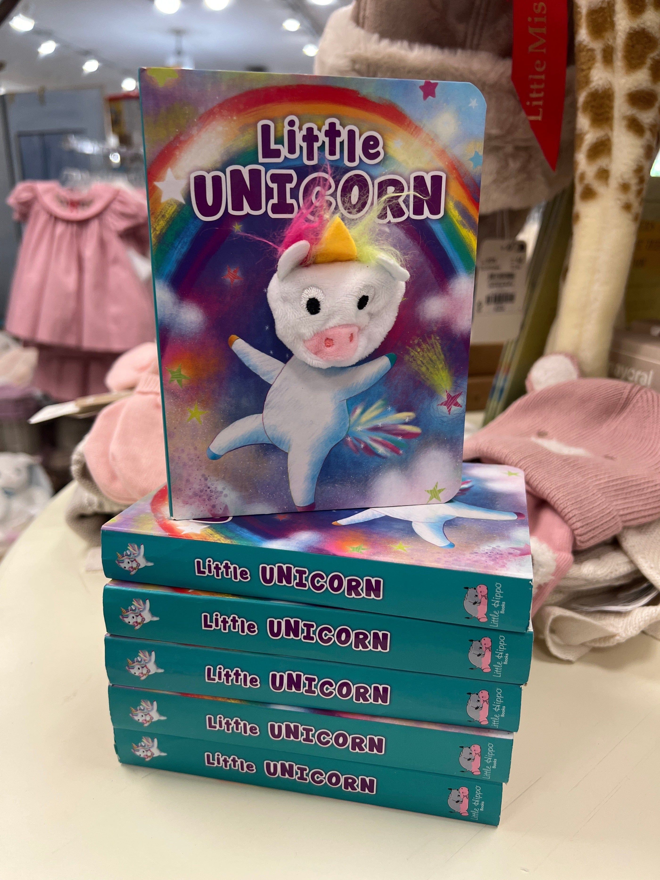 Little Hippo Books Little Unicorn Finger Puppet Book - Little Miss Muffin Children & Home