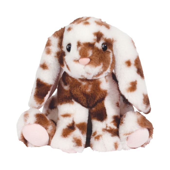 Douglas Toys Roxie Brown White Spotted Bunny Soft - Little Miss Muffin Children & Home