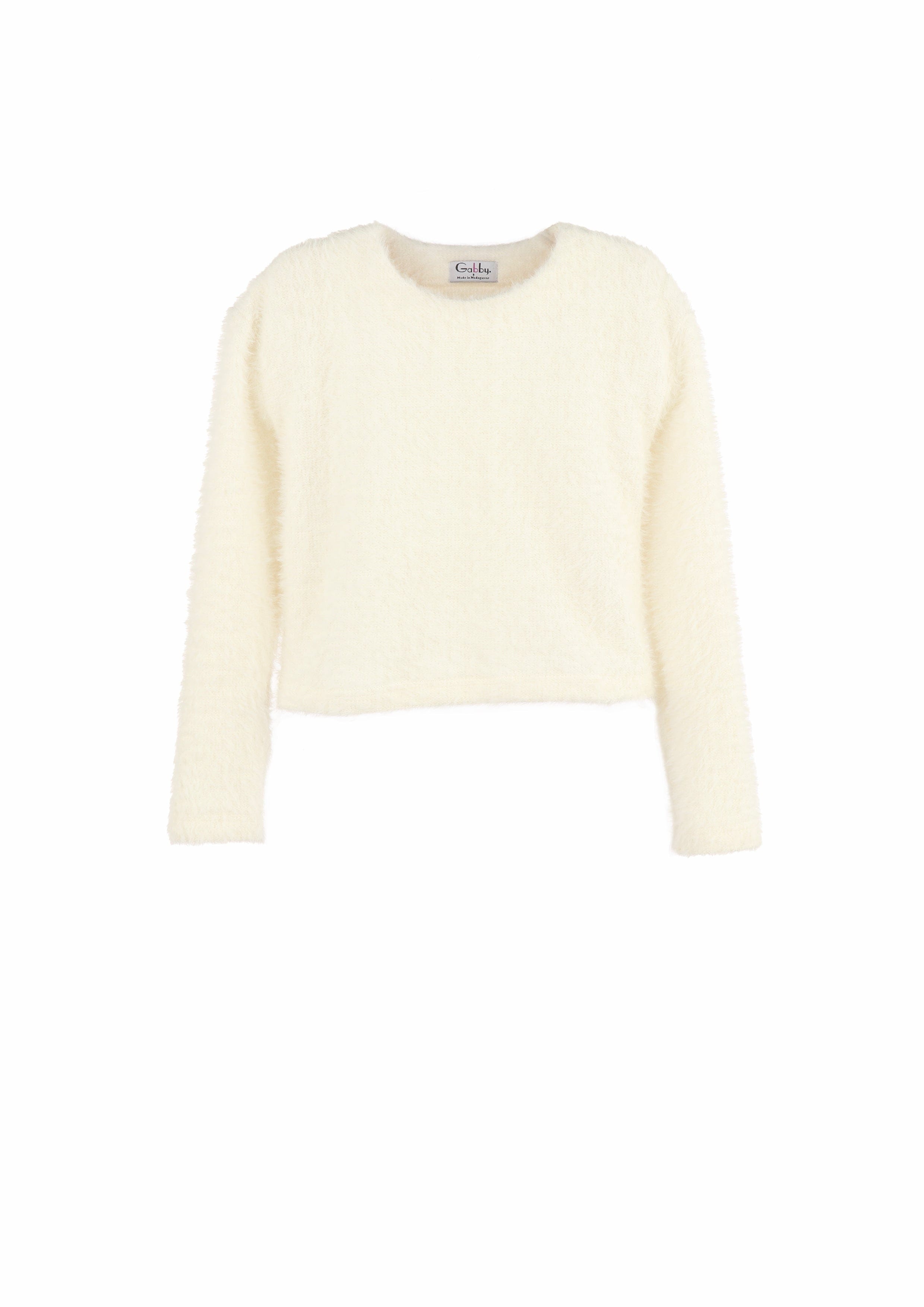soft ivory girls sweater