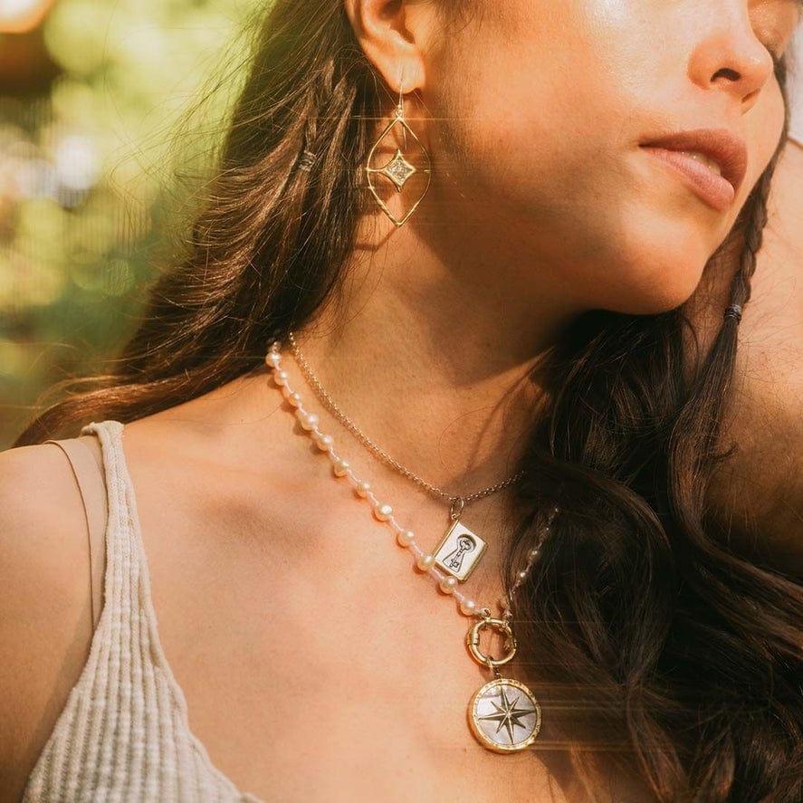 Waxing Poetic Waxing Poetic Kristal Magna Lux Earrings - Little Miss Muffin Children & Home