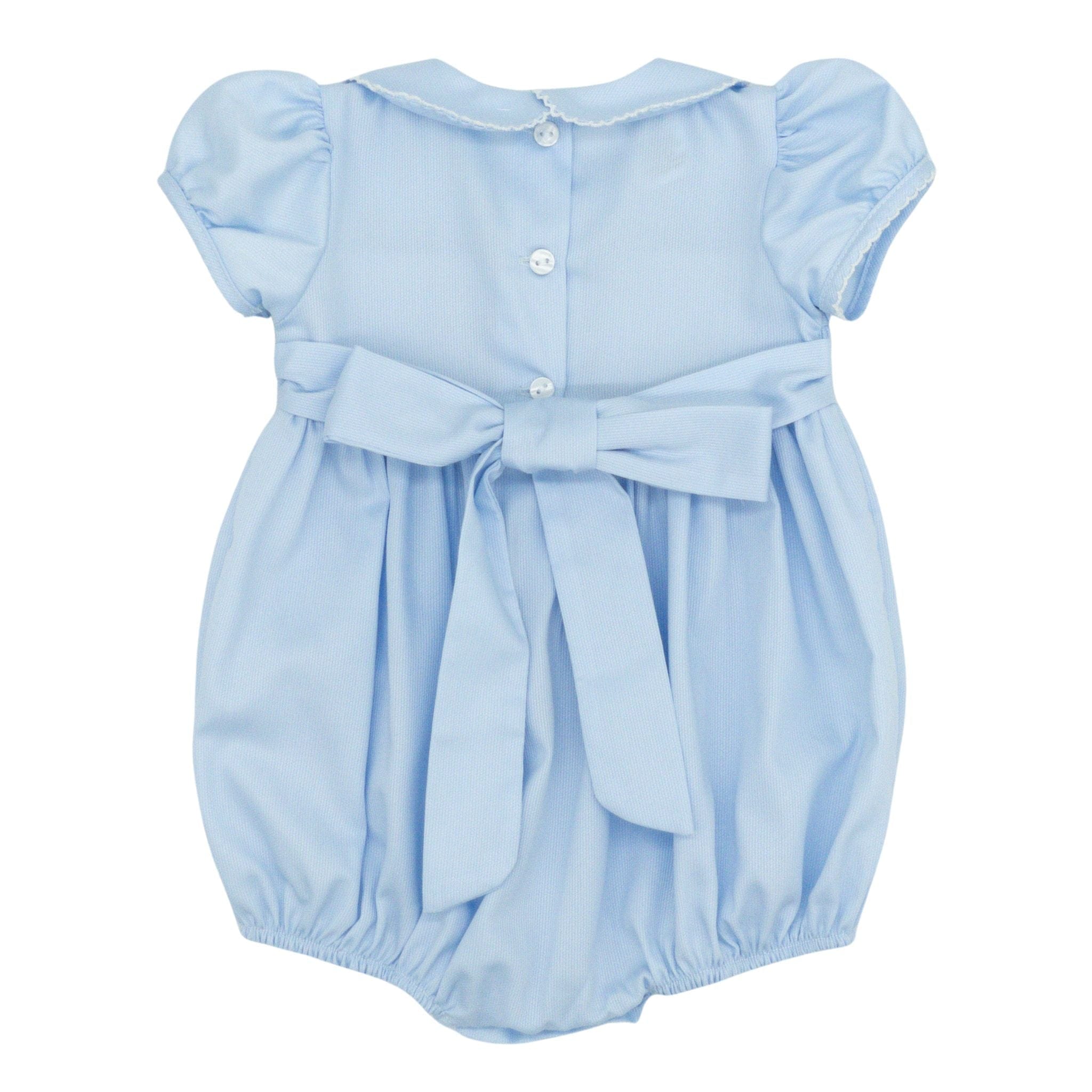 Lulu Bebe Lulu Bebe Nativity Smocked Rosie Bubble - Little Miss Muffin Children & Home