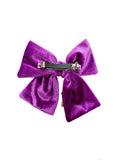 Mardi Gras Creations Bejeweled Velvet Bow