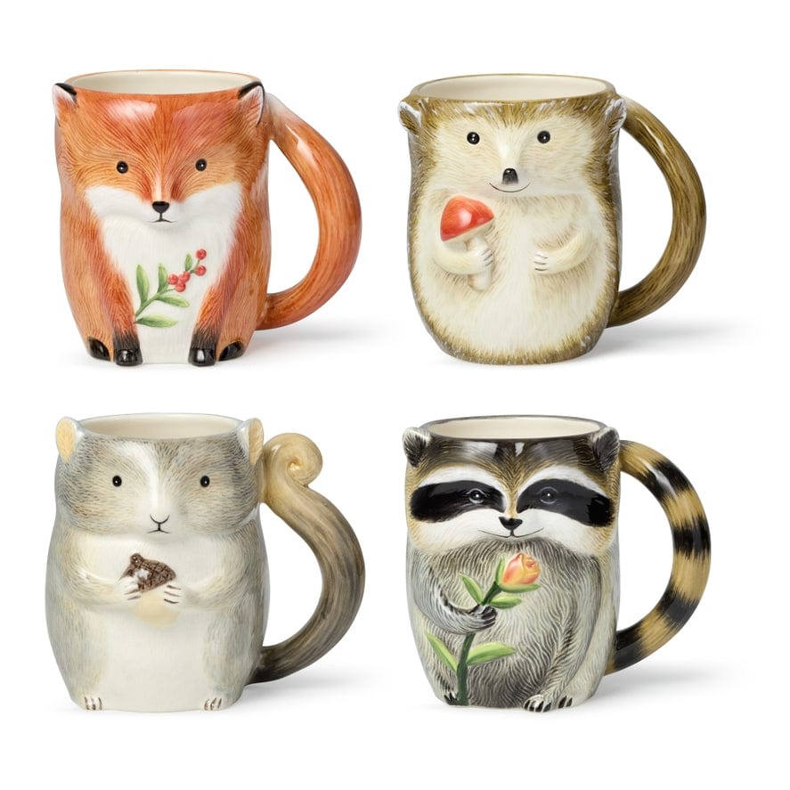 Certified International Certified International  Woodland Critters Fall 3-D Mug 16 oz, 4 Available Styles - Little Miss Muffin Children & Home