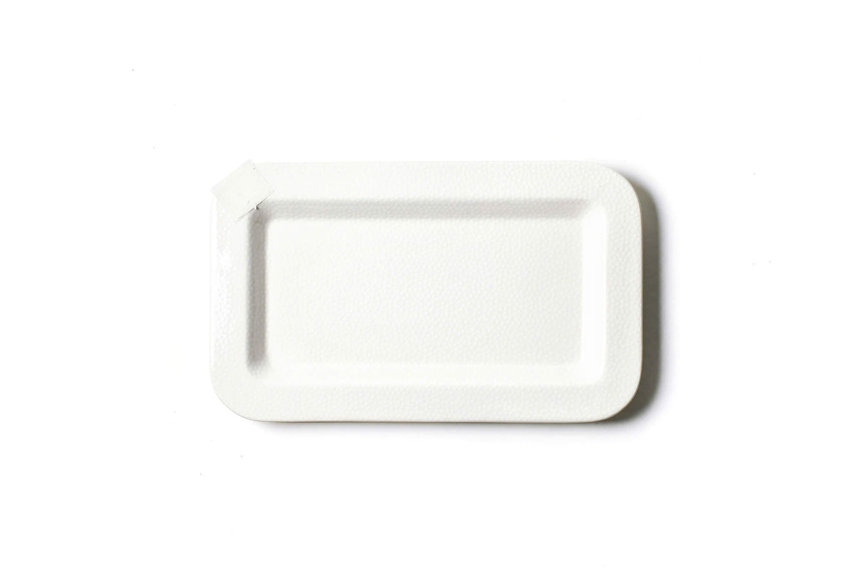 Coton Colors Company Coton Colors Company White Small Dot Mini Rectangle Platter - Little Miss Muffin Children & Home