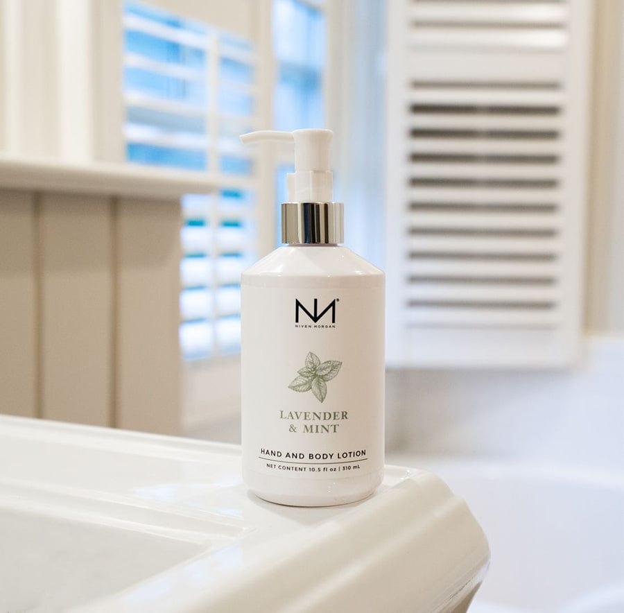 Niven Morgan Lavender Mint Hand And Body Lotion 10.5 fl oz - Little Miss Muffin Children & Home