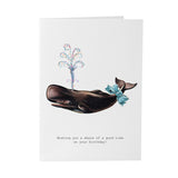 Margot Elena TokyoMilk Card A Whale Of A Good Time Birthday Card - Little Miss Muffin Children & Home