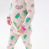 Angel Dear Pickleball Pink Long Sleeve Loungewear Set