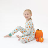 Angel Dear Pumpkin Spice Latte Long Sleeve Loungewear Set