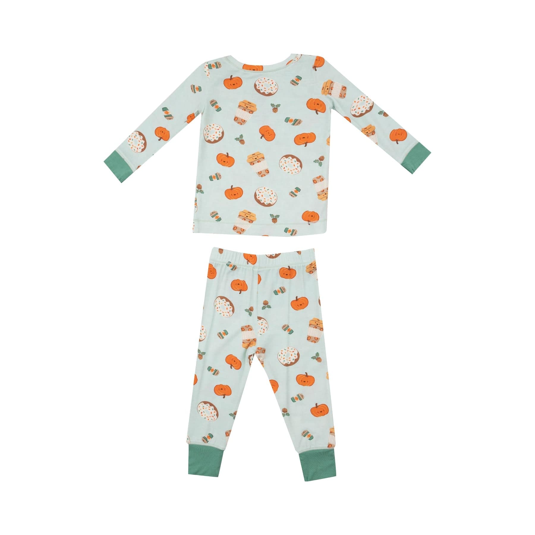 Angel Dear Angel Dear Pumpkin Spice Latte Long Sleeve Loungewear Set - Little Miss Muffin Children & Home