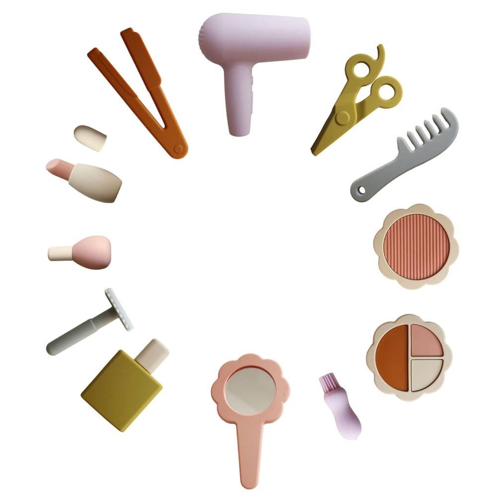 Marlowe & Co Marlowe & Co Silicone Hair and Makeup Playset - Little Miss Muffin Children & Home