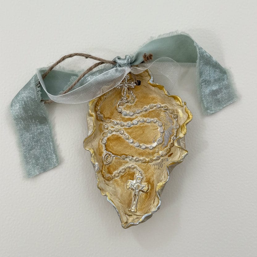 Rosary Religious Plaque