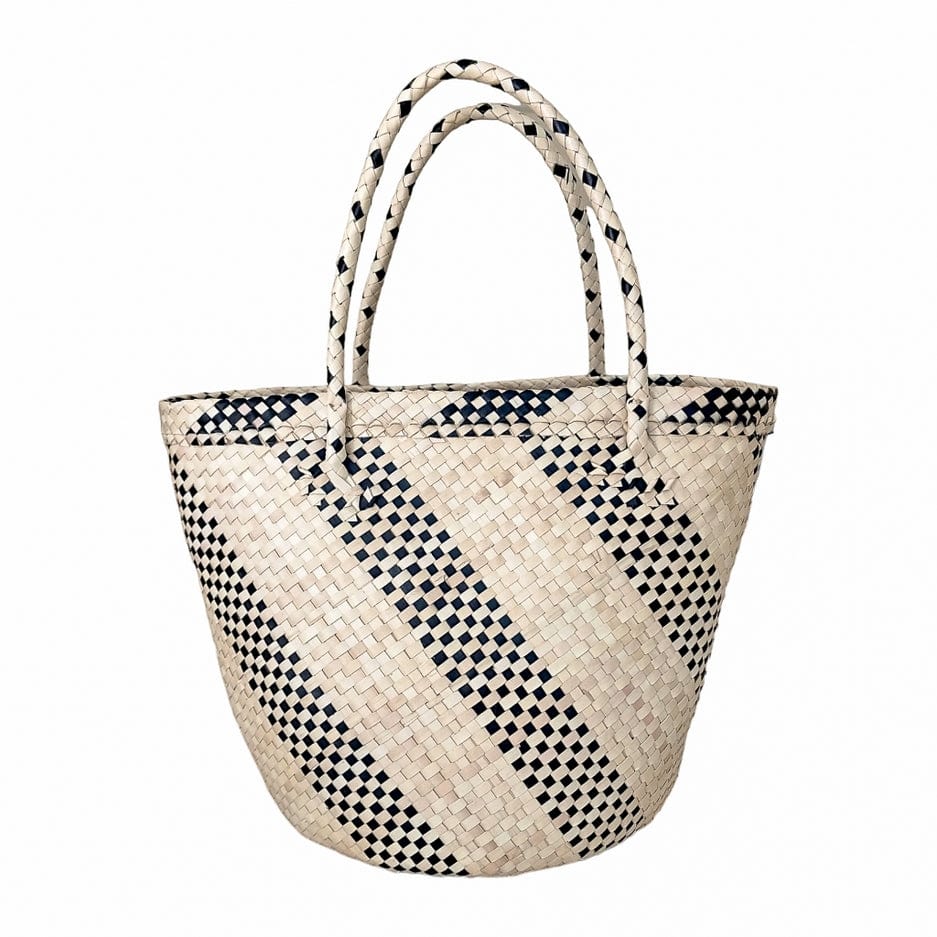 The Artisan and Company The Artisan and Company French Mini Everyday Basket Market Tote - Little Miss Muffin Children & Home