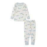 Kissy Kissy Pajama Set Snug Print Puppy Fun