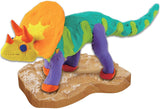 Dan&Darci Dino Clay Models with Modeling Clay