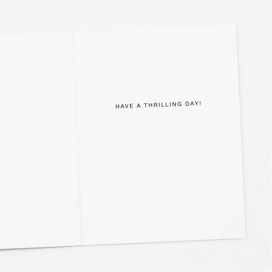 Apartment 2 Cards Apartment 2 Cards Roller Coaster Birthday Greeting Card - Little Miss Muffin Children & Home
