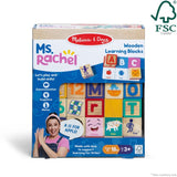 Melissa & Doug Ms Rachel Blocks + Activity Cards