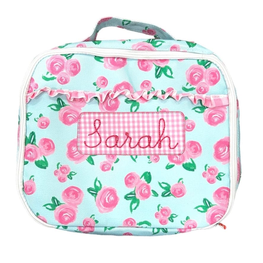 Sugar Bee Clothing Sugar Bee Clothing Toddler Lunch Bag - Watercolor Roses - Little Miss Muffin Children & Home