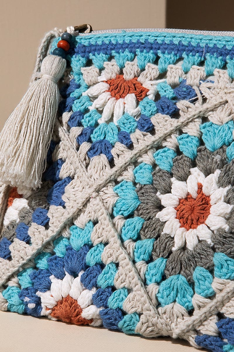Urbanista Urbanista Handmade Crochet Tile Pouch - Little Miss Muffin Children & Home