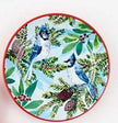 180 Degrees 180 Degrees Holiday Birds Melamine 9" Plates, 4 Styles Available - Little Miss Muffin Children & Home