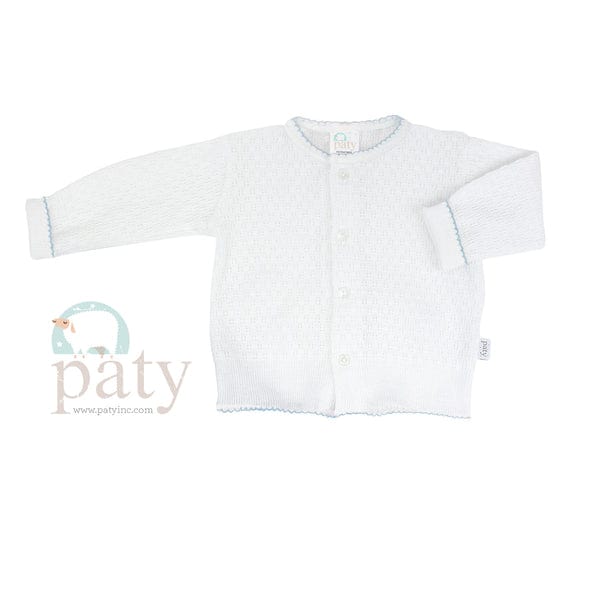 Paty, Inc. Paty Long Sleeve Button Up Cardigan Sweater - Little Miss Muffin Children & Home