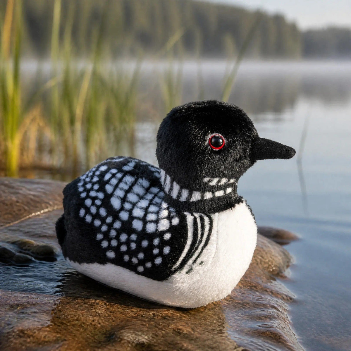 Wild Republic Audubon Birds Common Loon Plush, view 6