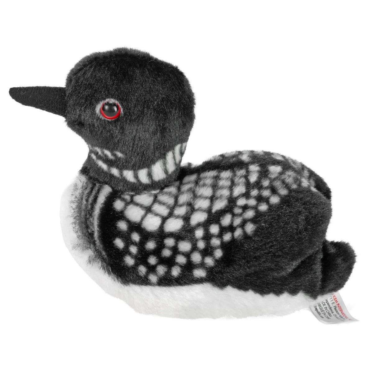 Wild Republic Audubon Birds Common Loon Plush, view 4