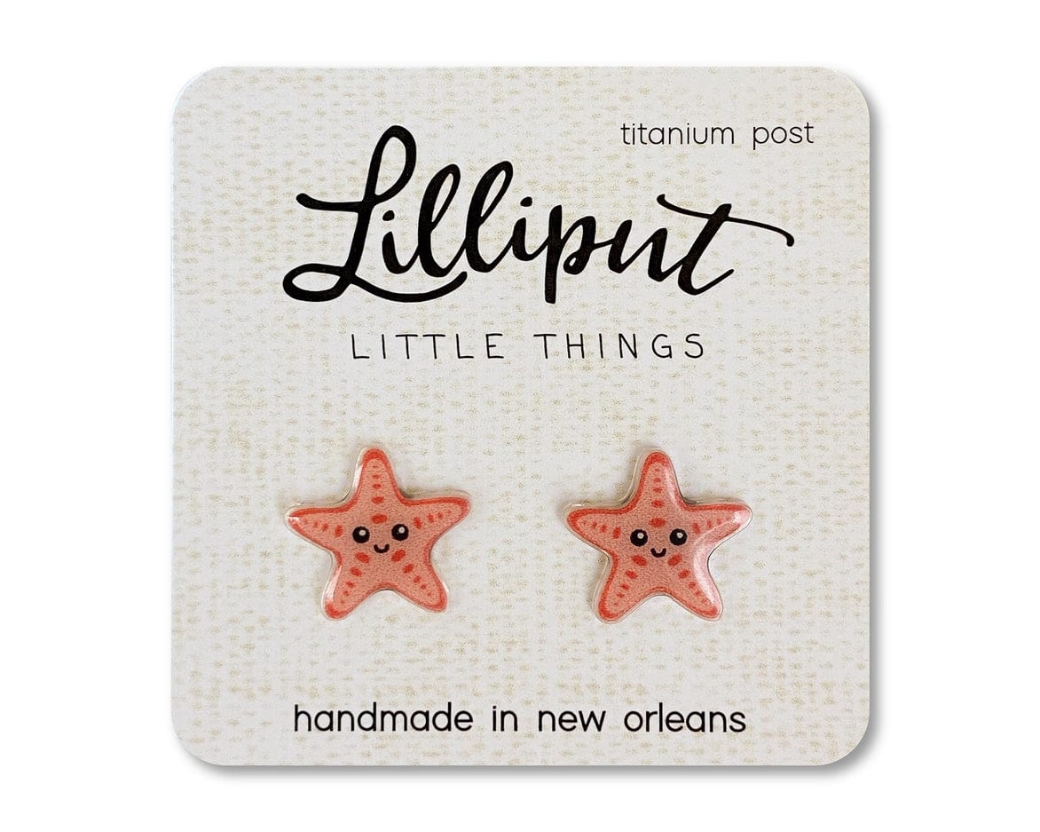 Lilliput Little Things Lilliput Little Things Starfish Earrings - Little Miss Muffin Children & Home