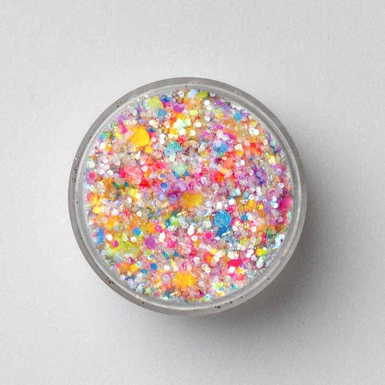 Galexie Glister Galexie Glister "Pom Pom Parade" Neon Birthday Glitter Gel- Hair, Face, Body - Little Miss Muffin Children & Home