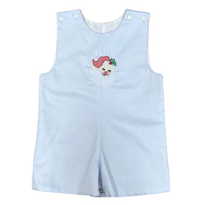 Lulu Bebe Embroidered Pastel Santa Pete Shortall