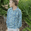 Performance Half Zip in Green Camo