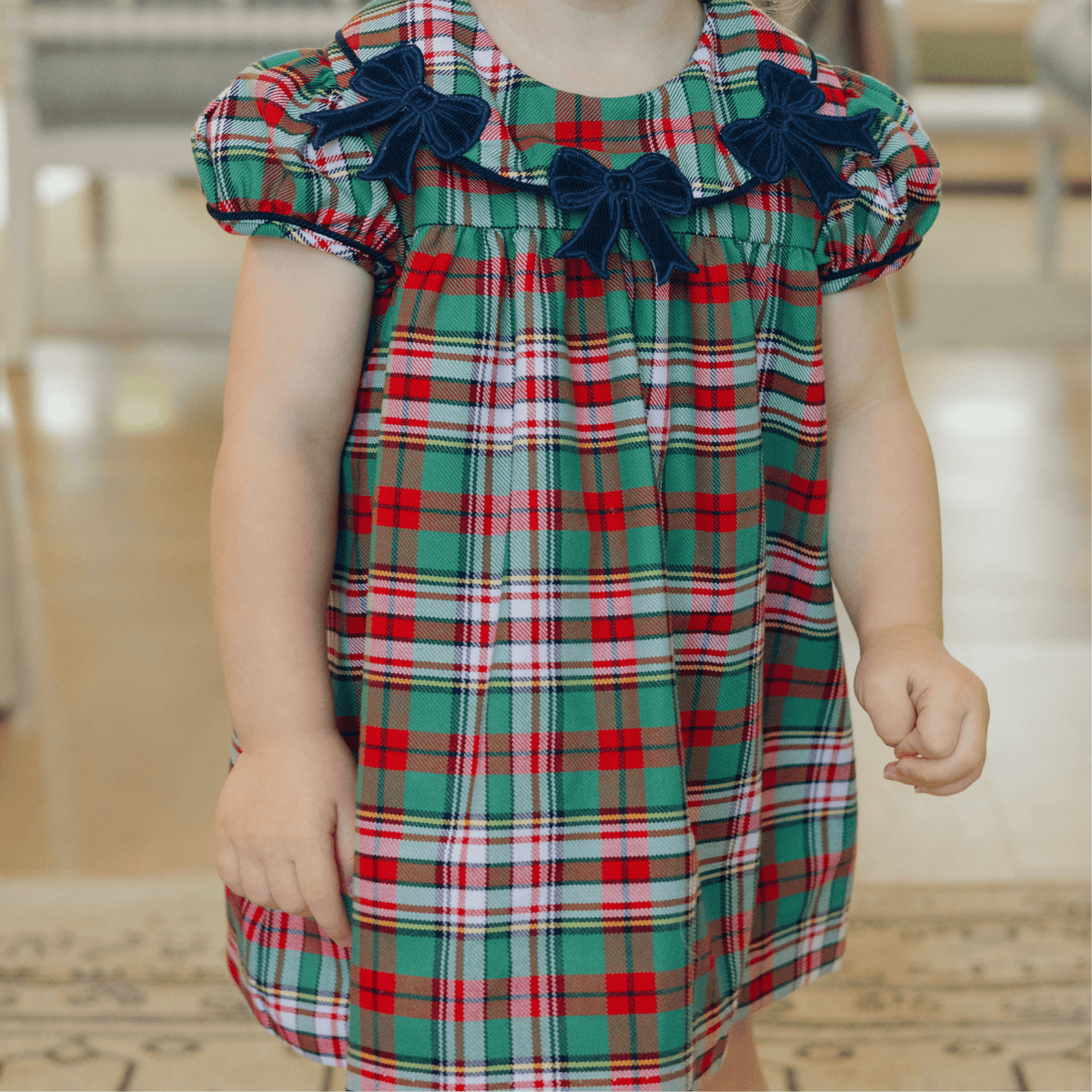 Christmas Plaid Float Dress