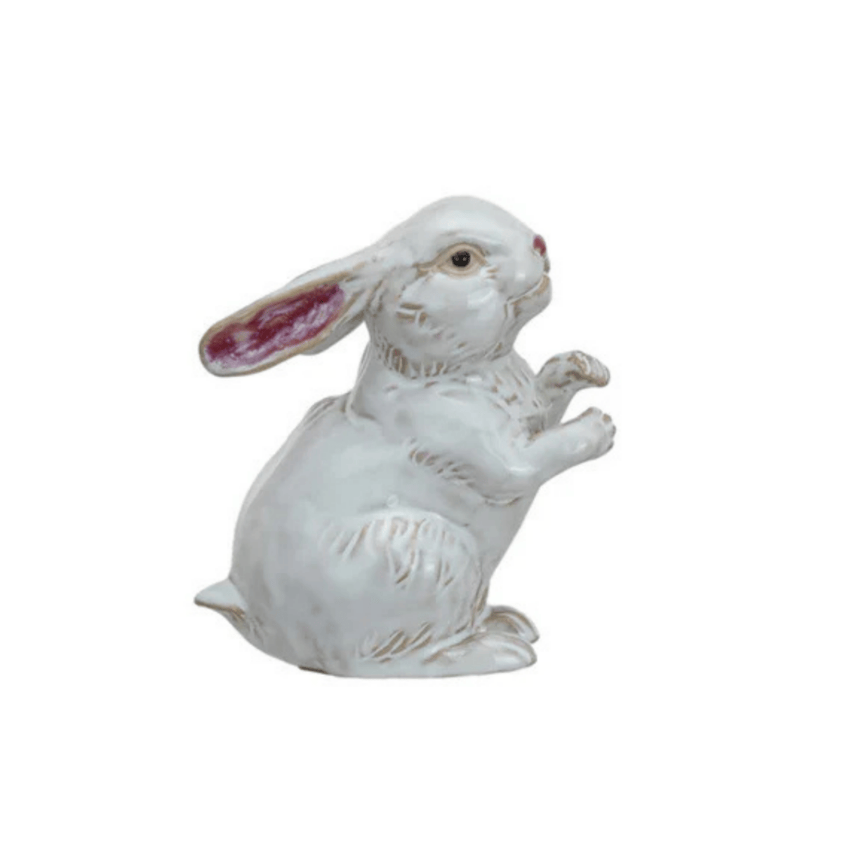 Stoneware Rabbit, 2 Available Styles (Each One Will Vary)